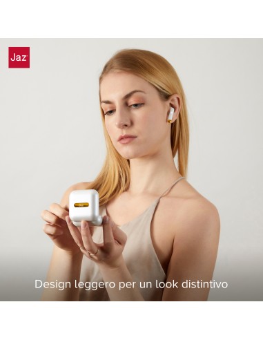 SBS TEJZEARHOOXBTW AURICOLARI TWS BASE 300MAH BIANCO