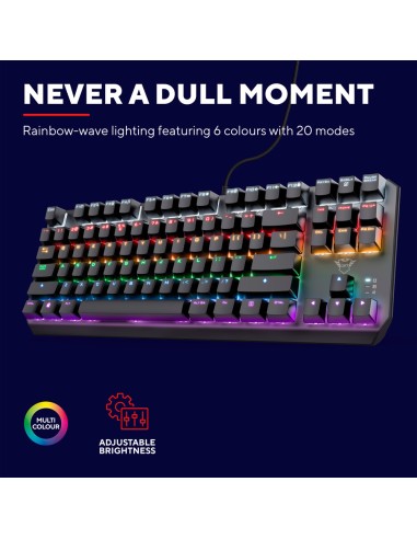 TRUST 24406 GXT 834 CALLAZ TASTIERA MECCANICA SLIM