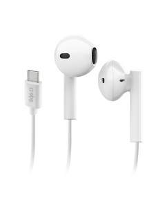 SBS TEEARTYCAPW  AURICOLARE SEMI IN EAR USB-C BIANCO 2