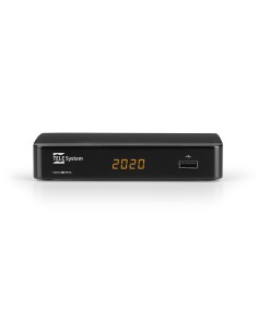 TELESYSTEM TSFACILE/02 DDT ZAPPER  HD HDR 2TELECOMANDI