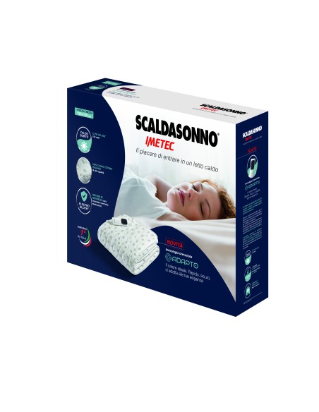 IMETEC 16633 SCALDASONNO ADAPTO 1  PIAZZA E MEZZA 100% COTONE