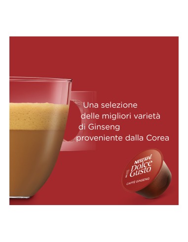 CAPSULE CAFFE': vendita online NESTLE NESC. DOLCE GUSTO GINSENG  16 CAPSULE in offerta