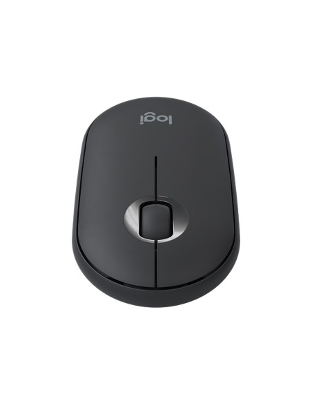 LOGITECH M350 GRAPHITE PEBBLE MOUSE BT WIRELESS SILENT