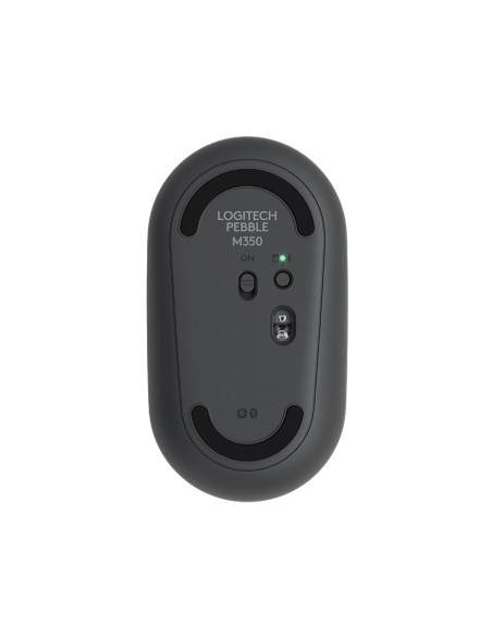 LOGITECH M350 GRAPHITE PEBBLE MOUSE BT WIRELESS SILENT