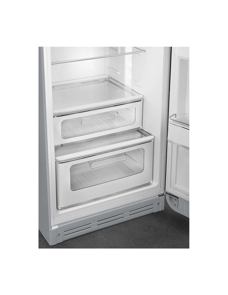 SMEG FAB30RSV5 FRIGO D.P. D ANNI 50 294LT SILVER CERNIERA DX