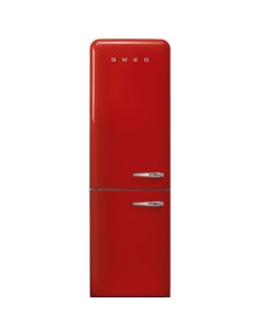 SMEG FAB32LRD5 COMB. D ANNI 50 NF  331LT INVERTER ROSSO CERNIERA SX