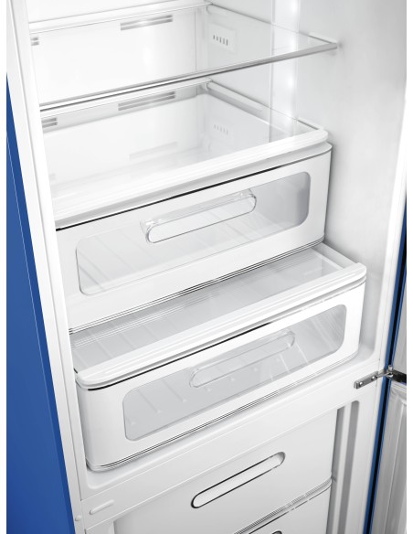 SMEG FAB32RBE5 COMB. D ANNI 50 NF  331LT INVERTER BLU CERNIERA DX