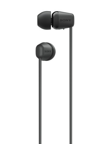 SONY WIC100B NERO AURICOLARI BT IN-EAR DA COLLO IPX4