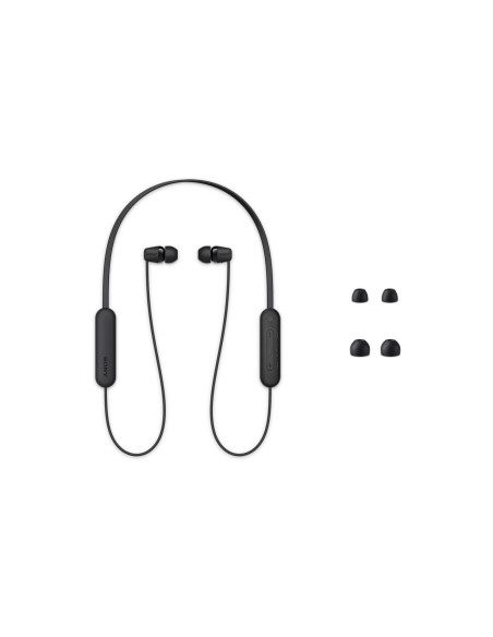 SONY WIC100B NERO AURICOLARI BT IN-EAR DA COLLO IPX4