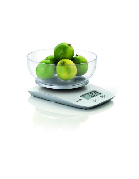 LAICA KS1060W BILANCIA P.A. ELETTR. GREY 5KG. DIV. 1GR.