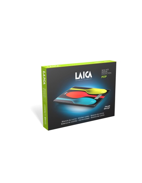 LAICA KS1035L BILANCIA P.A. ELETTR. WOOD COLOR 5KG. DIV. 1GR.
