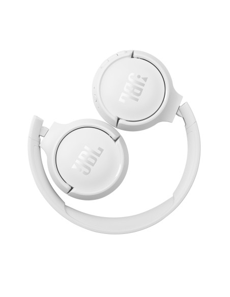 JBL T510BT BIANCO CUFFIA BLUETOOTH 5.0 A PADIGLIONE DRIVER 32MM USB-C