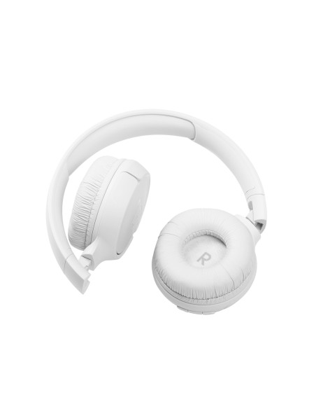 JBL T510BT BIANCO CUFFIA BLUETOOTH 5.0 A PADIGLIONE DRIVER 32MM USB-C