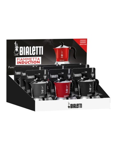 BIALETTI 7144 FIAMMETTA INDUZ. 4TZ ROSSA