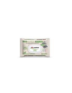MELICONI ECO WIPES INOX 50 SALVIETTINE COMPOSTABILI DETERGENTI