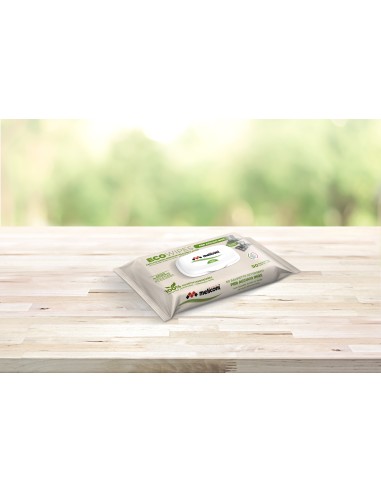 MELICONI ECO WIPES INOX 50 SALVIETTINE COMPOSTABILI DETERGENTI