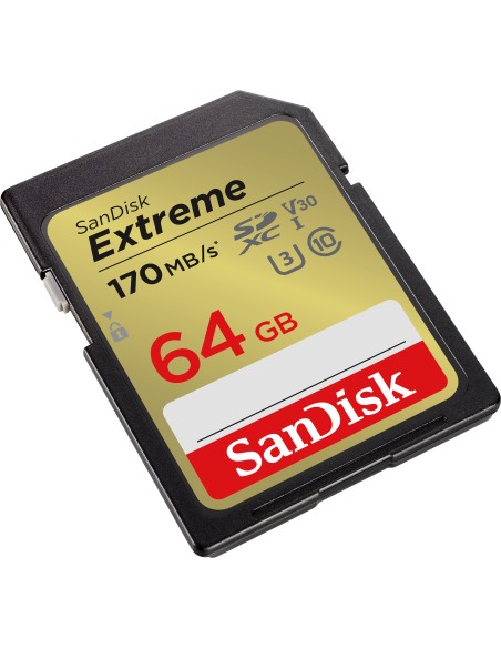 SANDISK S.DIGITAL EXTREME 64GB XC 170-80MB/S