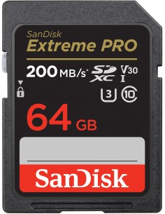 SANDISK S.DIGITAL EXTREME PRO 64GB 200MB/S-90MB/S