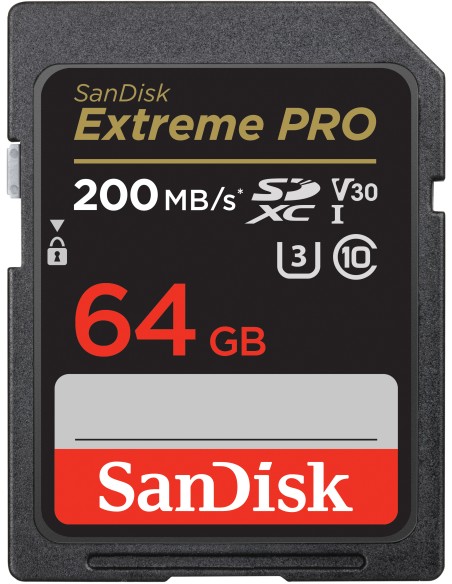 SANDISK S.DIGITAL EXTREME PRO 64GB 200MB/S-90MB/S