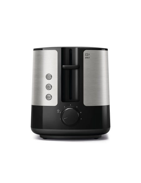 PHILIPS HD2639/90 TOSTAPANE 2 PINZESILVER/NERO