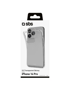 SBS TESKINIP1461PT IPHONE 14 PRO COVER IN GOMMA TRASPARENTE 2