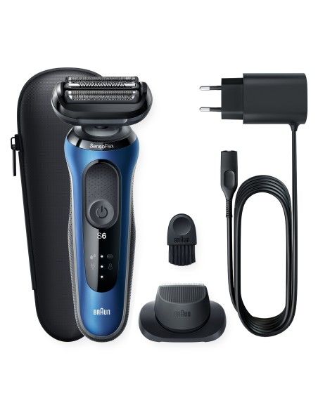 BRAUN SERIE 6 BLU 61-B1200S RASOIO
