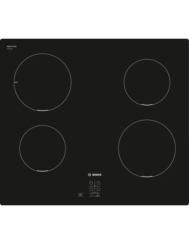 BOSCH PUG611AA5E P. COTT. INDUZIONE 60CM 4F VETROCERAMICA NERO