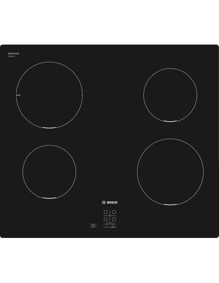 BOSCH PUG611AA5E P. COTT. INDUZIONE 60CM 4F VETROCERAMICA NERO