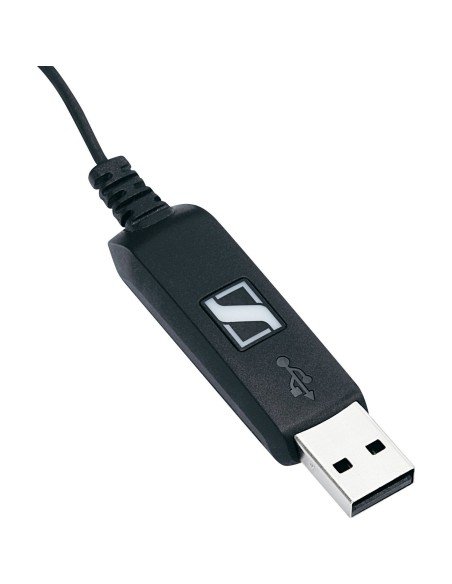 SENNHEISER PC8 USB CUFFIA STEREO USB CON MICROFONO NERO