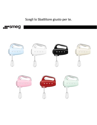 SMEG HMF01PGEU SBATTITORE ELETTRICO VERDE PASTELLO