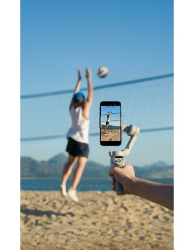 DJI OM 5 Stabilizzatore Per Smartphone - 3 Assi, Manico Telescopico, Bianco - Per Video Fluidi E Selfie