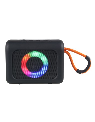 KARMA MERIDIANA NERO SPEAKER BLUETOOTH 5.0 MICROSD EFFETTI LUCE