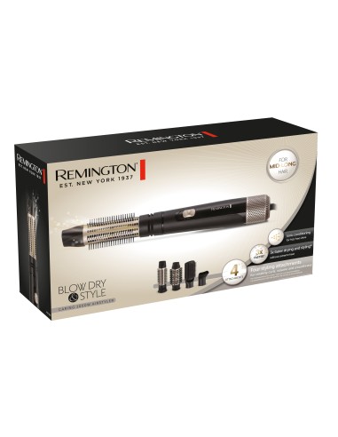 REMINGTON AS7500 SPAZZOLA ELETTRICA ARIA 1000W 4 ACC. 2TEMP./VEL. IONI