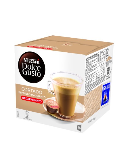 NESTLE NESC. DOLCE GUSTO CORTADO   ESPRESSO DECAFFEINATO 16 CAPSULE