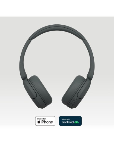 SONY WH-CH520B CUFFIA BLUETOOTH/NFC NERO DRIVER 30MM AUTONOMIA 50H