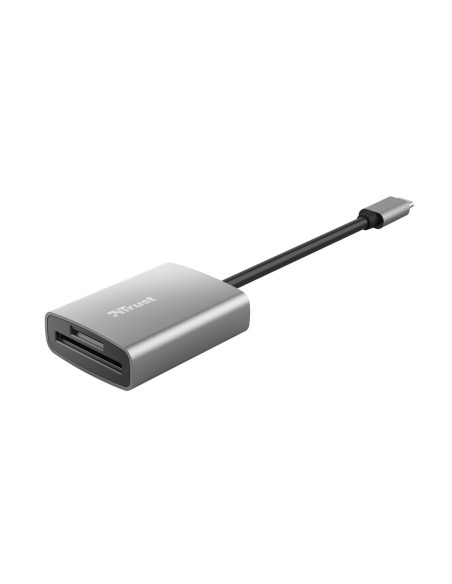 TRUST 24136 DALYX USB-C CARD READ READER IN ALLUMINIO