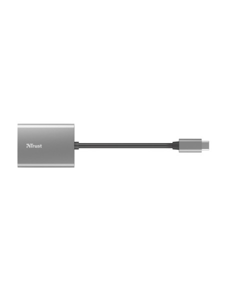 TRUST 24136 DALYX USB-C CARD READ READER IN ALLUMINIO