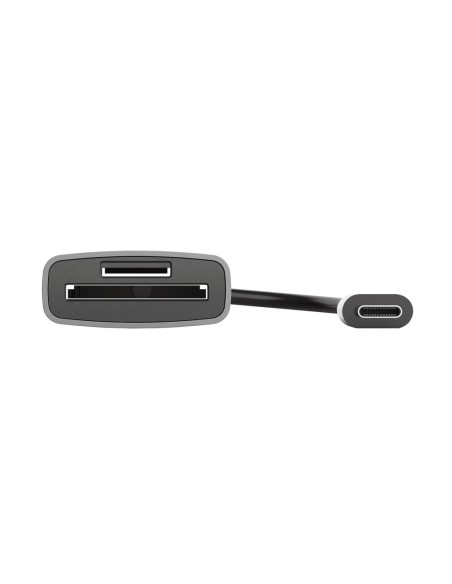 TRUST 24136 DALYX USB-C CARD READ READER IN ALLUMINIO
