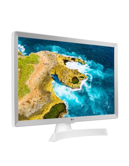 LG 24TQ510S-WZ TVC MONITOR 24" HD  SMART TVSAT WHITE