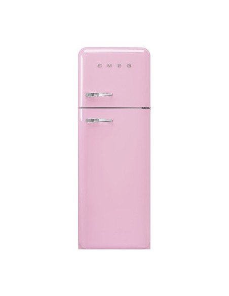 SMEG FAB30RPK5 FRIGO D.P. D ANNI 50 294LT ROSA CERNIERA DX