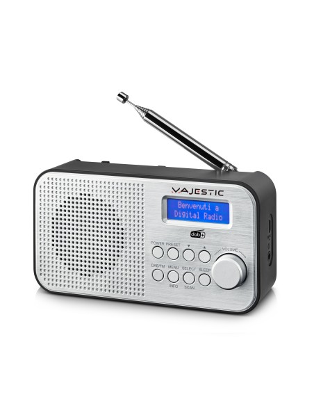 MAJESTIC RT-194 DAB RADIO PORTATILEFM DAB USCITA CUFFIE