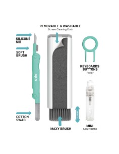 SBS TEEARCLEANSETMULTI KIT DI PULIZIA AURICOLARI MULTIFUNZIONE 2