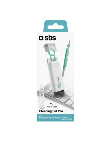 SBS TEEARCLEANSETMULTI KIT DI PULIZIA AURICOLARI MULTIFUNZIONE