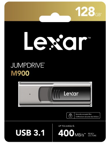 LEXAR JUMPDRIVE PRO M900 128GB USB 3.1 PENDRIVE S/L 90MBPS/400MBPS
