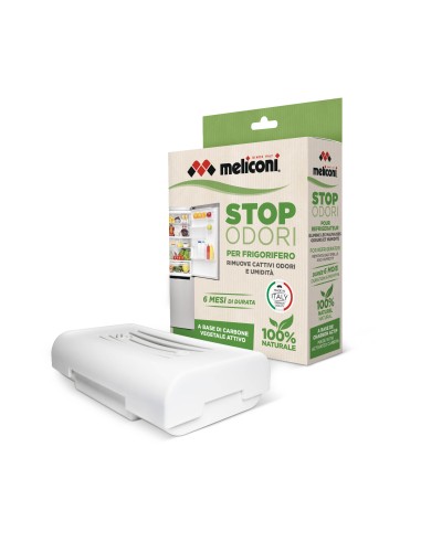 MELICONI STOP ODORI FRIGORIFERO CON CARBONE VEGETALE DURATA 6 MESI