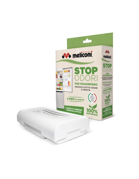 MELICONI STOP ODORI FRIGORIFERO CON CARBONE VEGETALE DURATA 6 MESI