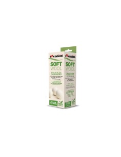 MELICONI SOFT WOOL 3PZ PALLINE LANA NATURALE PER ASCIUGATRICE