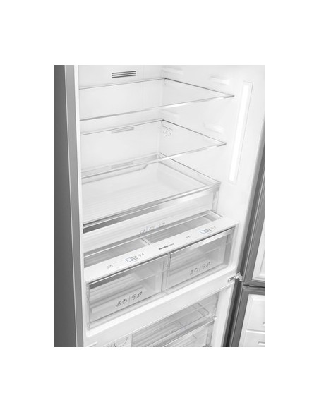 SMEG FC84EN4HX COMB. E NF 588 LT   INVERTER ACCIAIO ANTIMPR. TOUCH LED