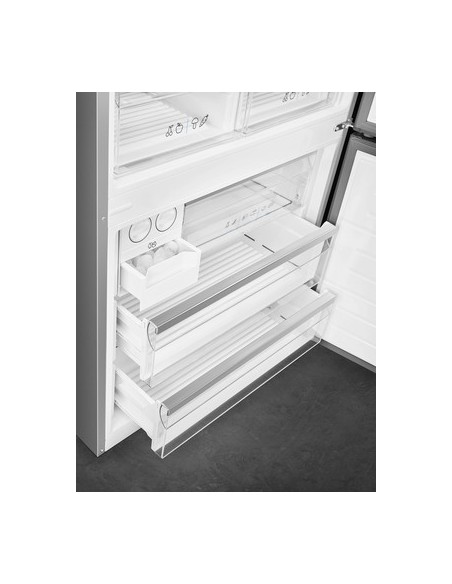 SMEG FC84EN4HX COMB. E NF 588 LT   INVERTER ACCIAIO ANTIMPR. TOUCH LED