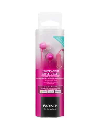 SONY MDR-EX15APPI AURICOLARE MICROFONO ROSA